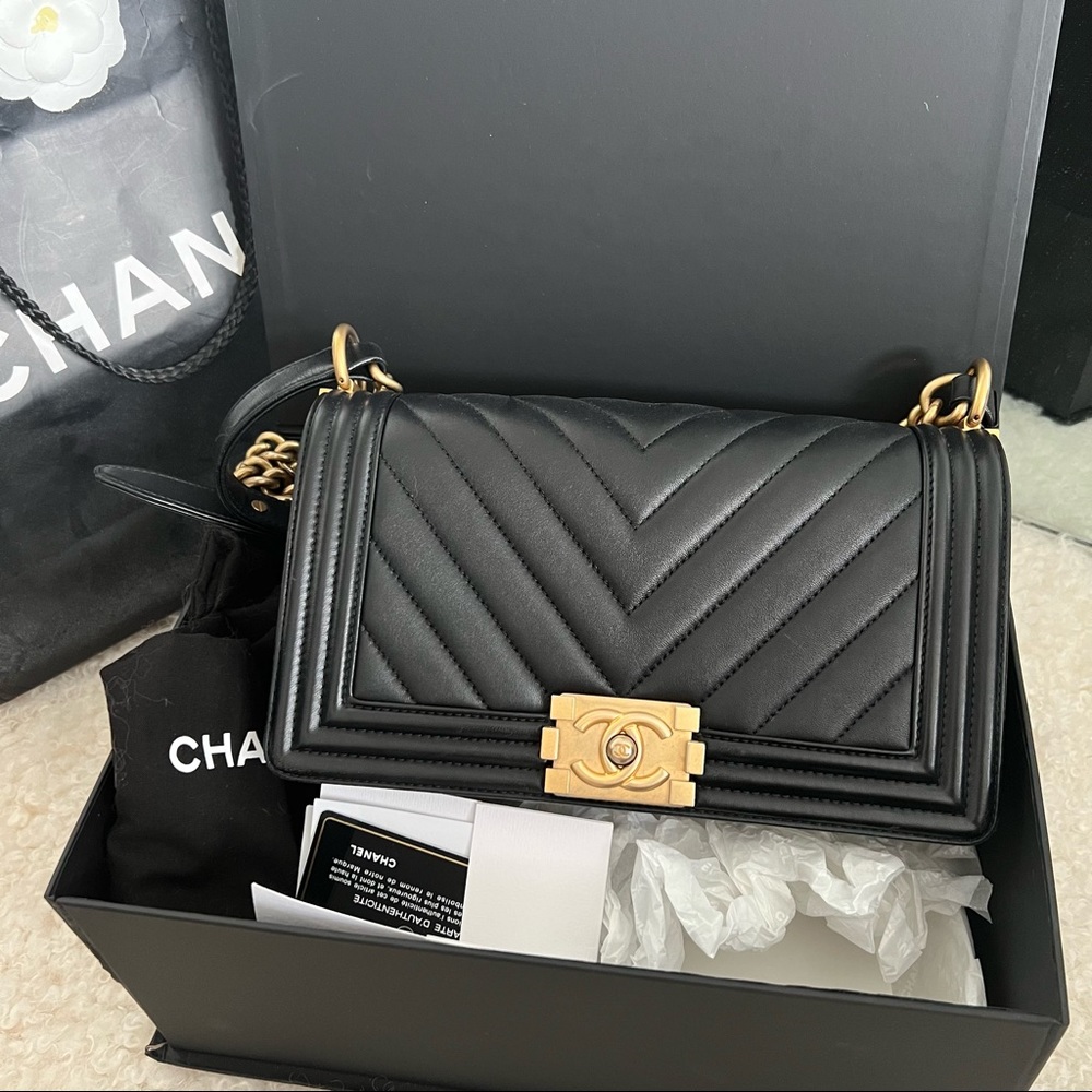 SOLD CHANEL Boy Bag